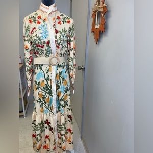 Soul and Sepia Medium ankle length dress. NWT